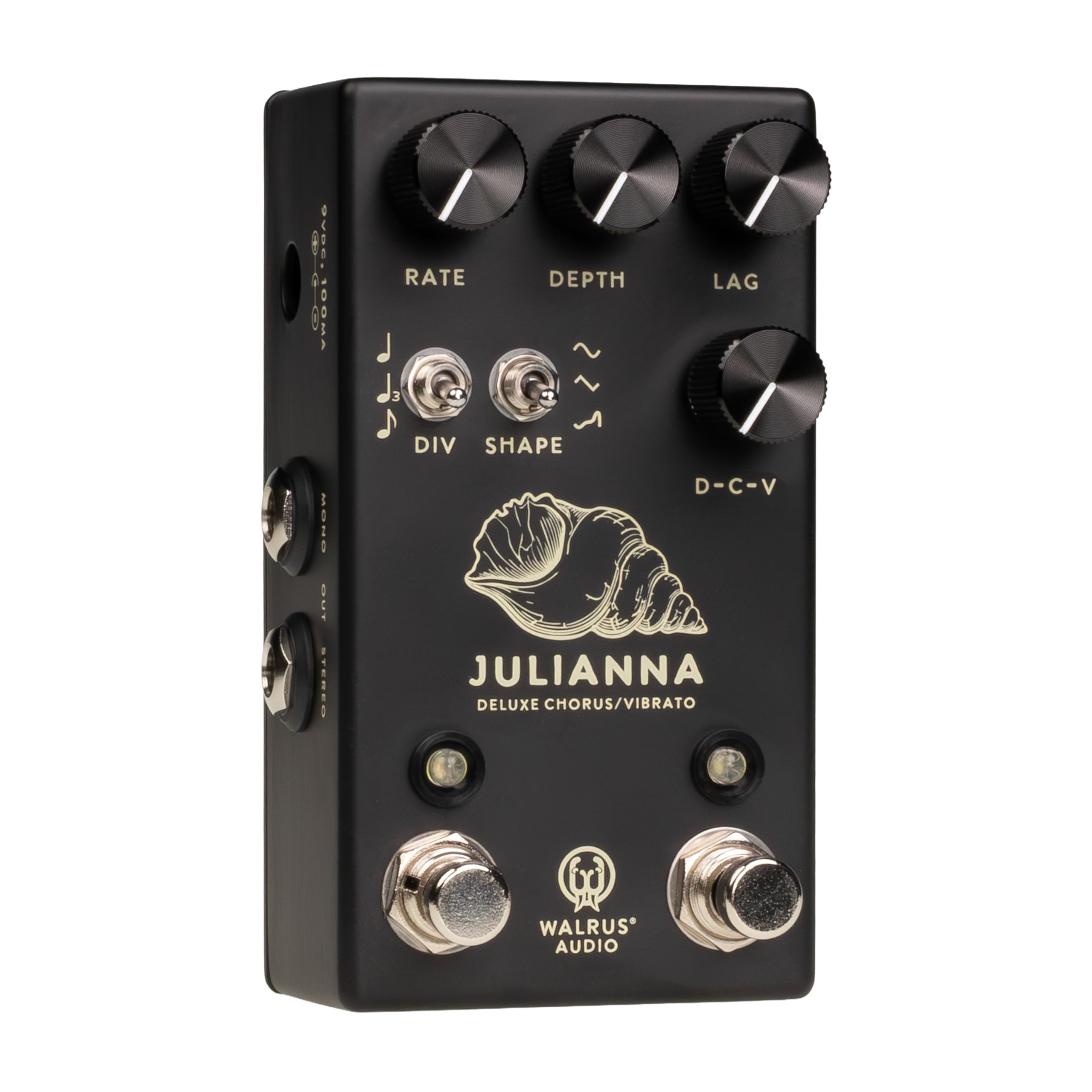 Walrus Audio Julianna Deluxe Chorus Vibrato, Black : Amazon.in